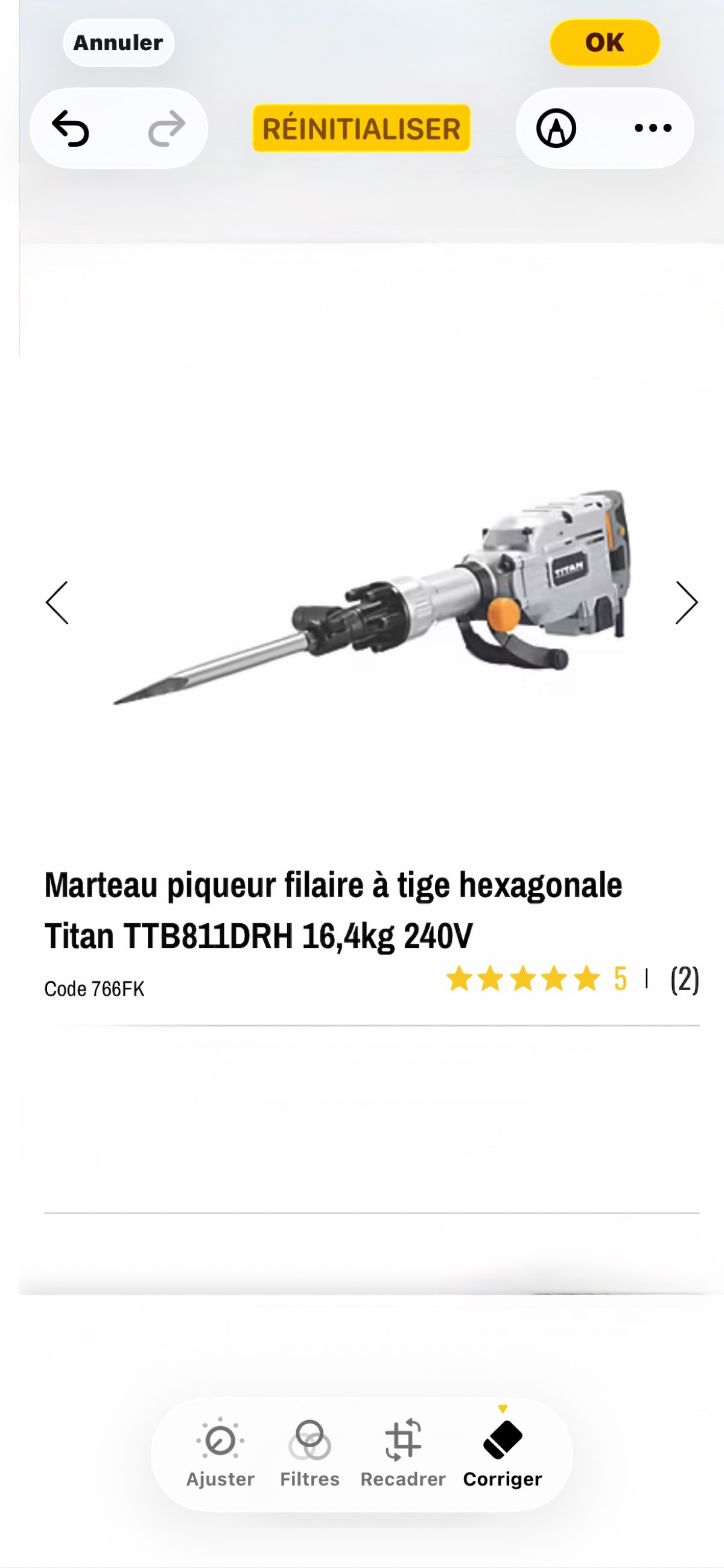 Loue marteau piqueur 